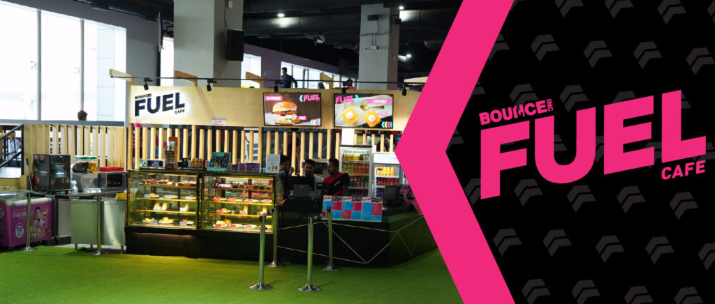 Fuel cafe at BOUNCE trampoline park