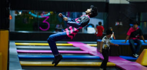 Free Jump area at BOUNCE