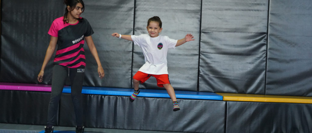 Junior Junior area at BOUNCEinc trampoline park