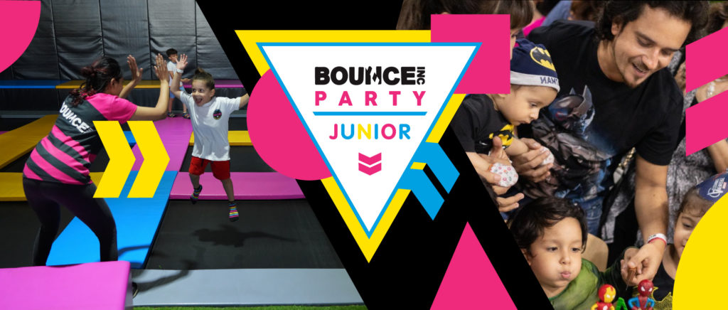 BOUNCE Junior party web banner