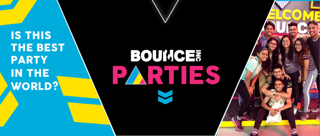 BOUNCE parties landing page banner
