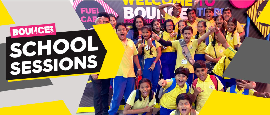 School session web banner at BOUNCE trampoline park