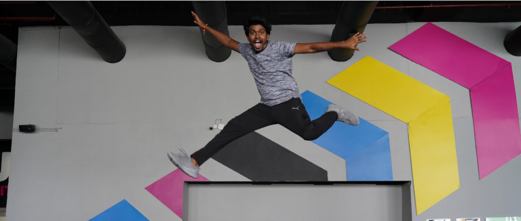 Super Tramp at bounce trampoline park