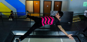 Super Tramp area at BOUNCE
