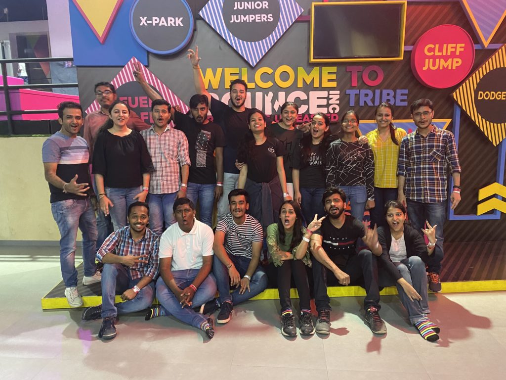 Team events at BOUNCEinc India trampoline park