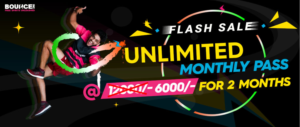 BOUNCE Flash Sale Web banner