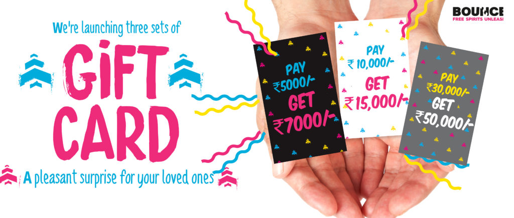 BOUNCE Trampoline Park Gift Cards