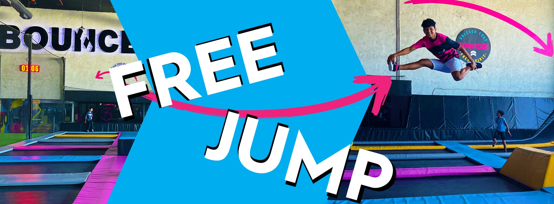 Free Jump Arena - BOUNCE Inc