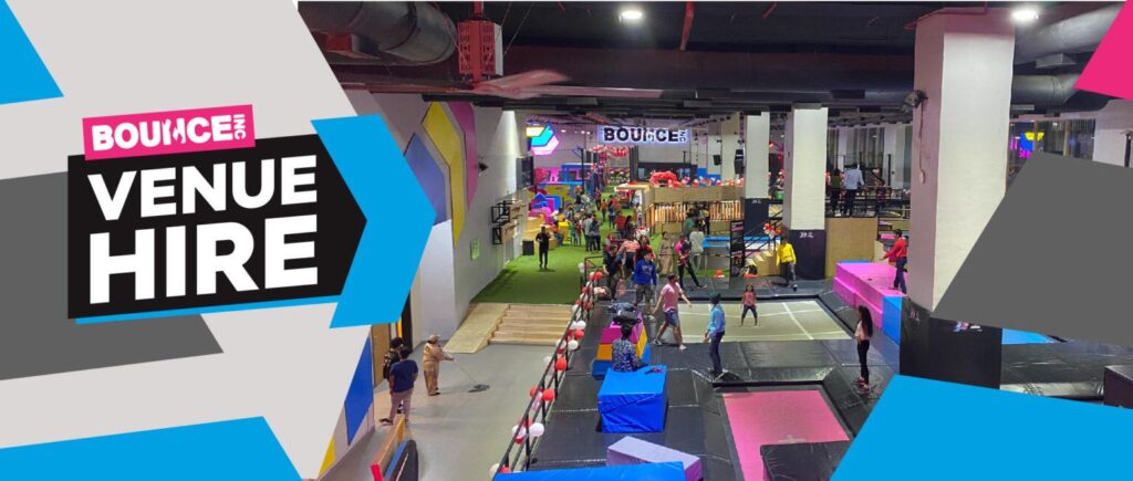 Full venue hire at BOUNCE trampoline park