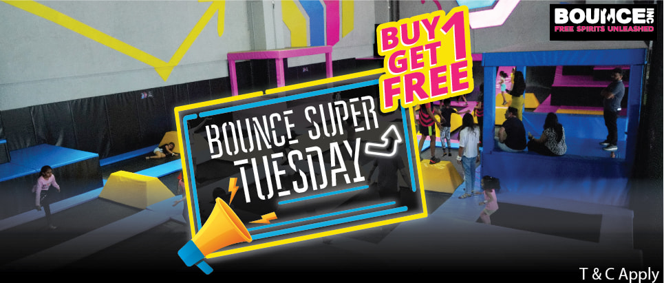 ฺBuy discount ticket for Trampoline at BOUNCEinc Thailand