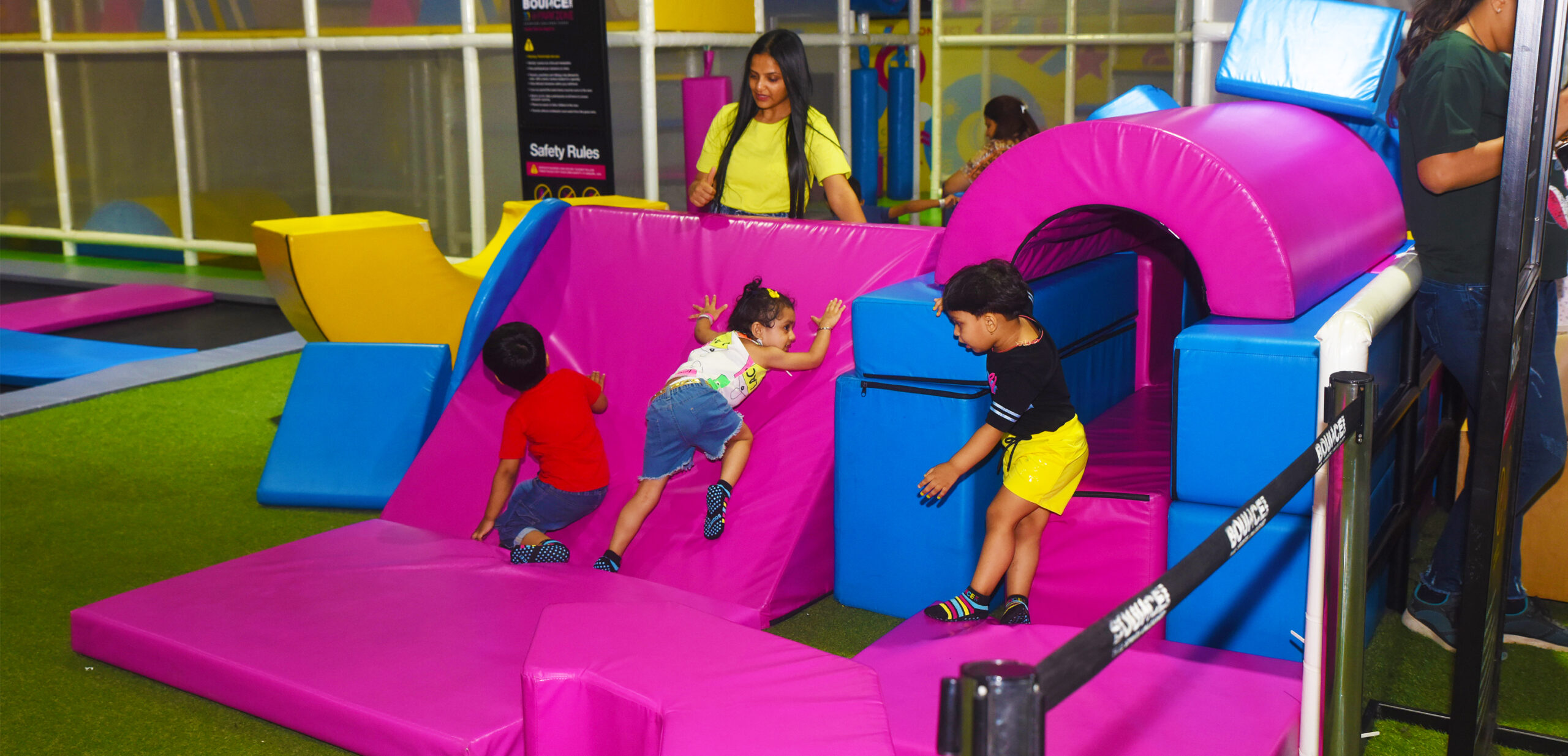 India's Largest Trampoline Park - BOUNCE INC