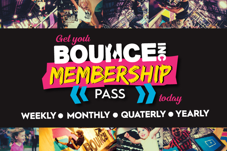 BOUNCE Membership pass