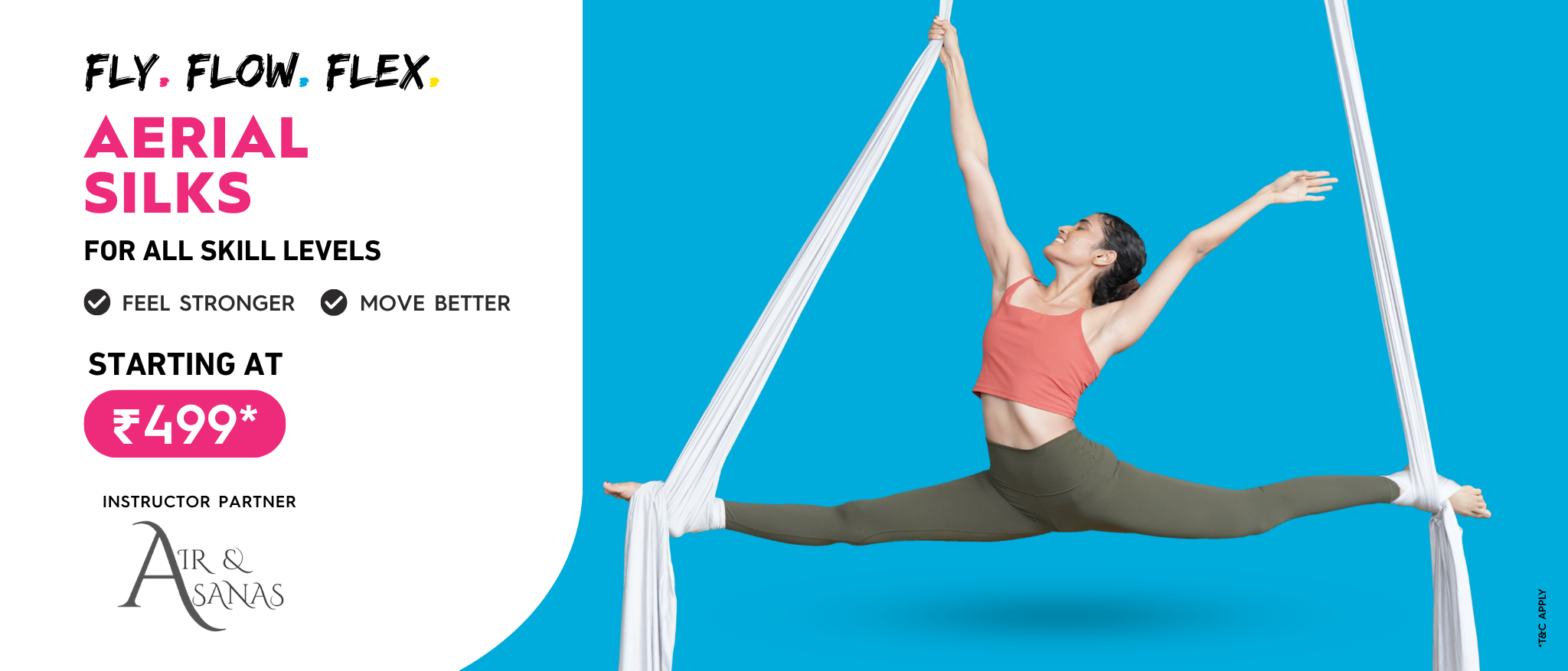 BOUNCE Aerial Silk workshop