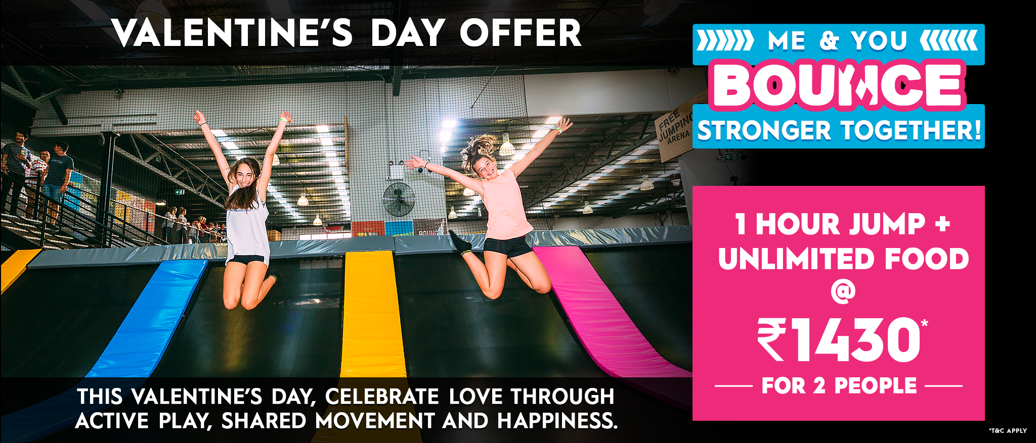 BOUNCE Valentine's day offer