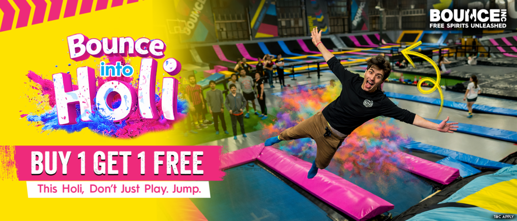 BOUNCE Holi Special Offer
