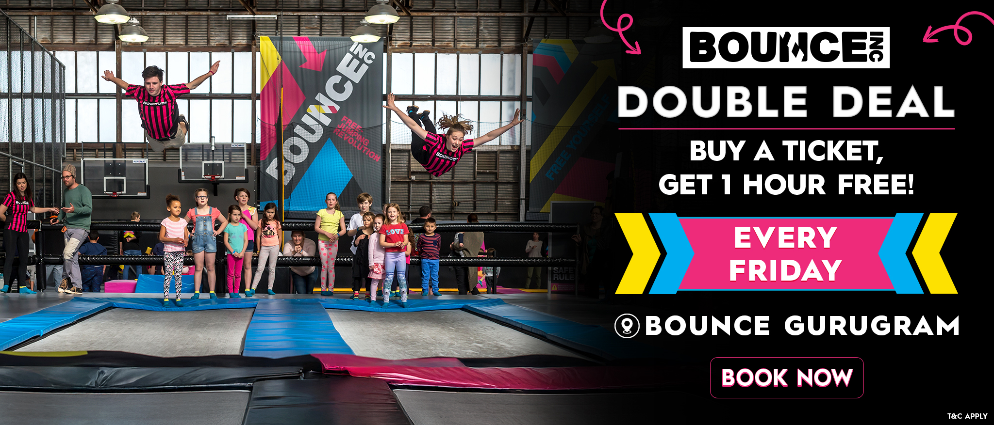 BOUNCE Double Deal Gurugram Offer