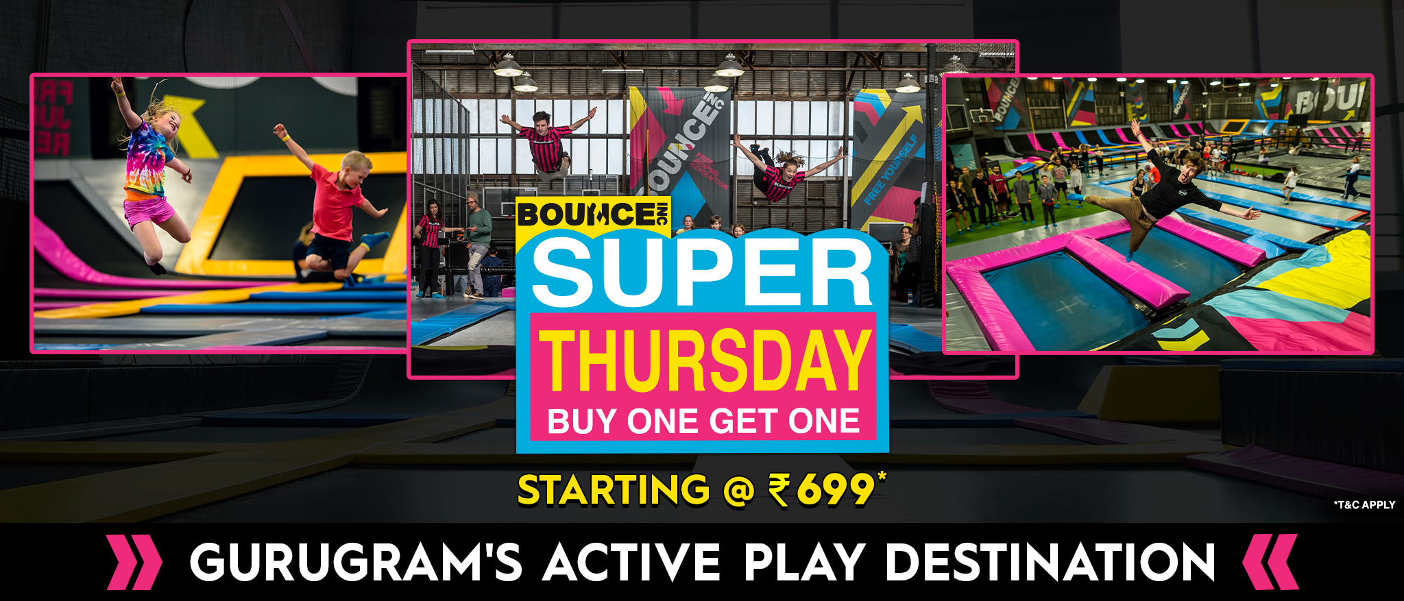 BOUNCE Super Thursday Gurugram