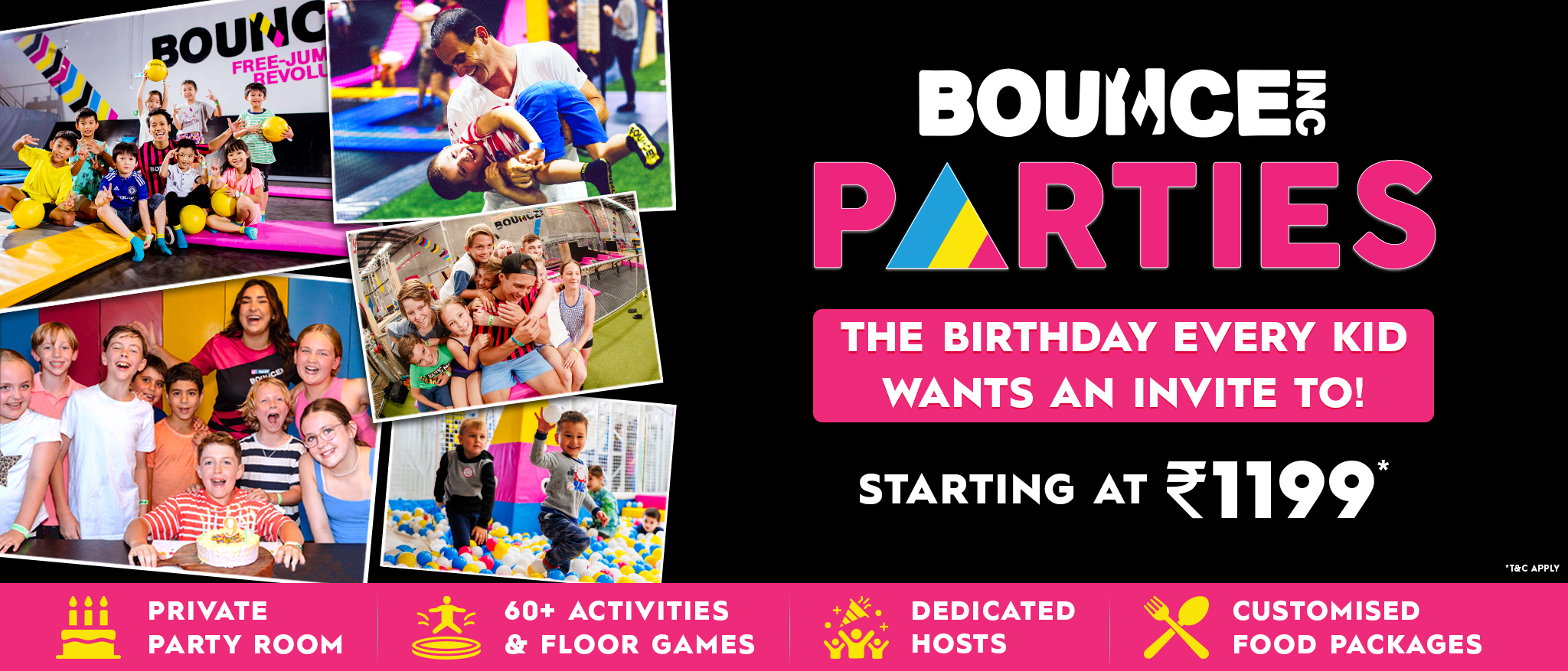 BOUNCE Birthday Party