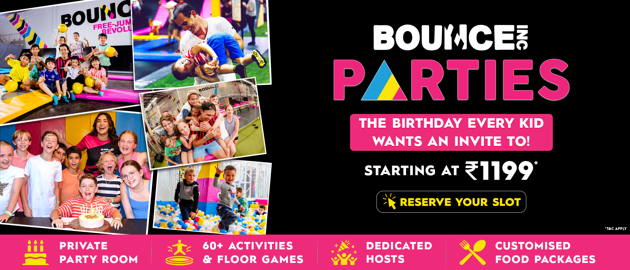 BOUNCE Birthday Party