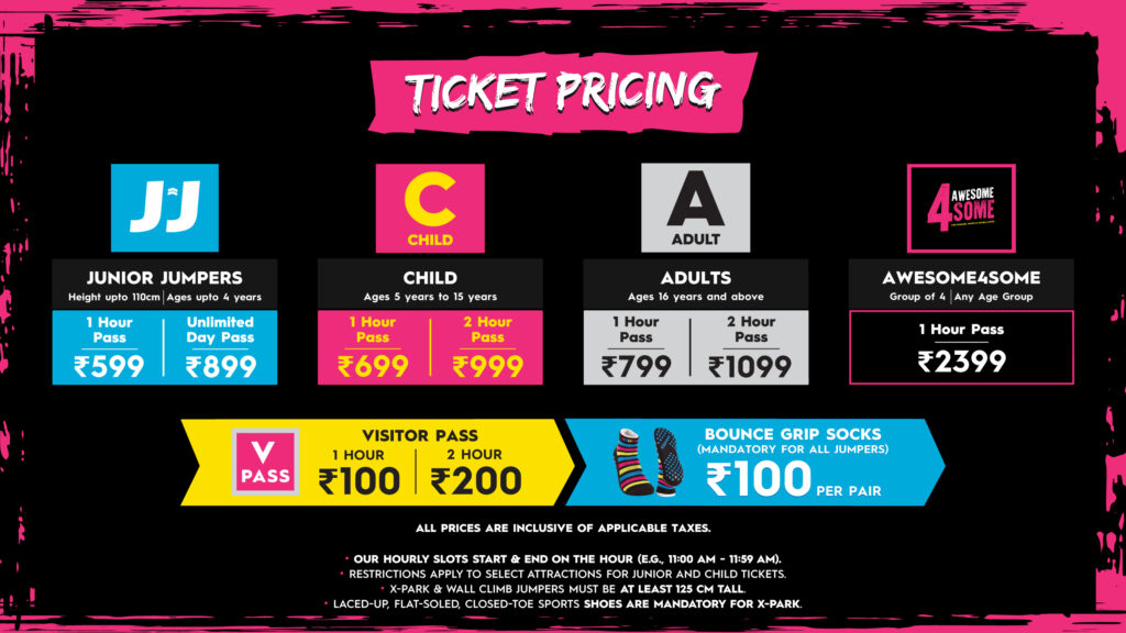 BOUNCE Bengaluru pricing
