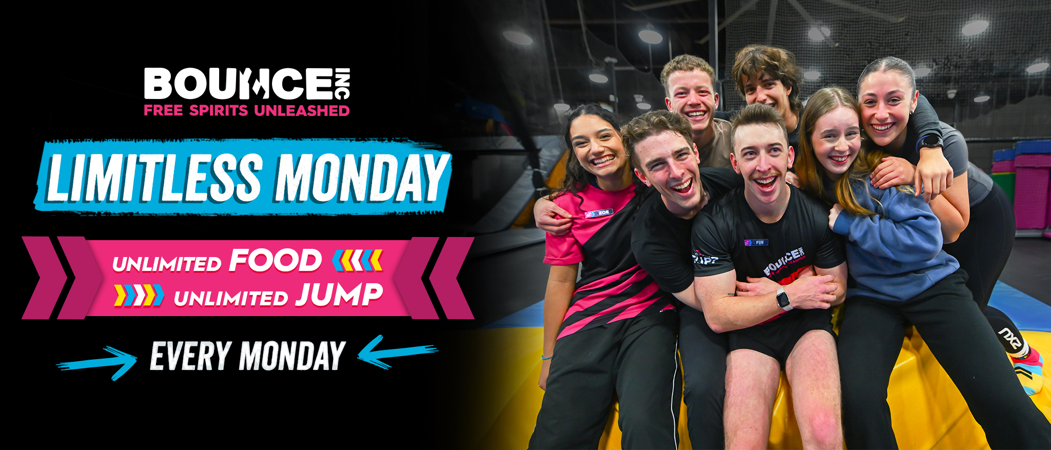 BOUNCE Monday offer