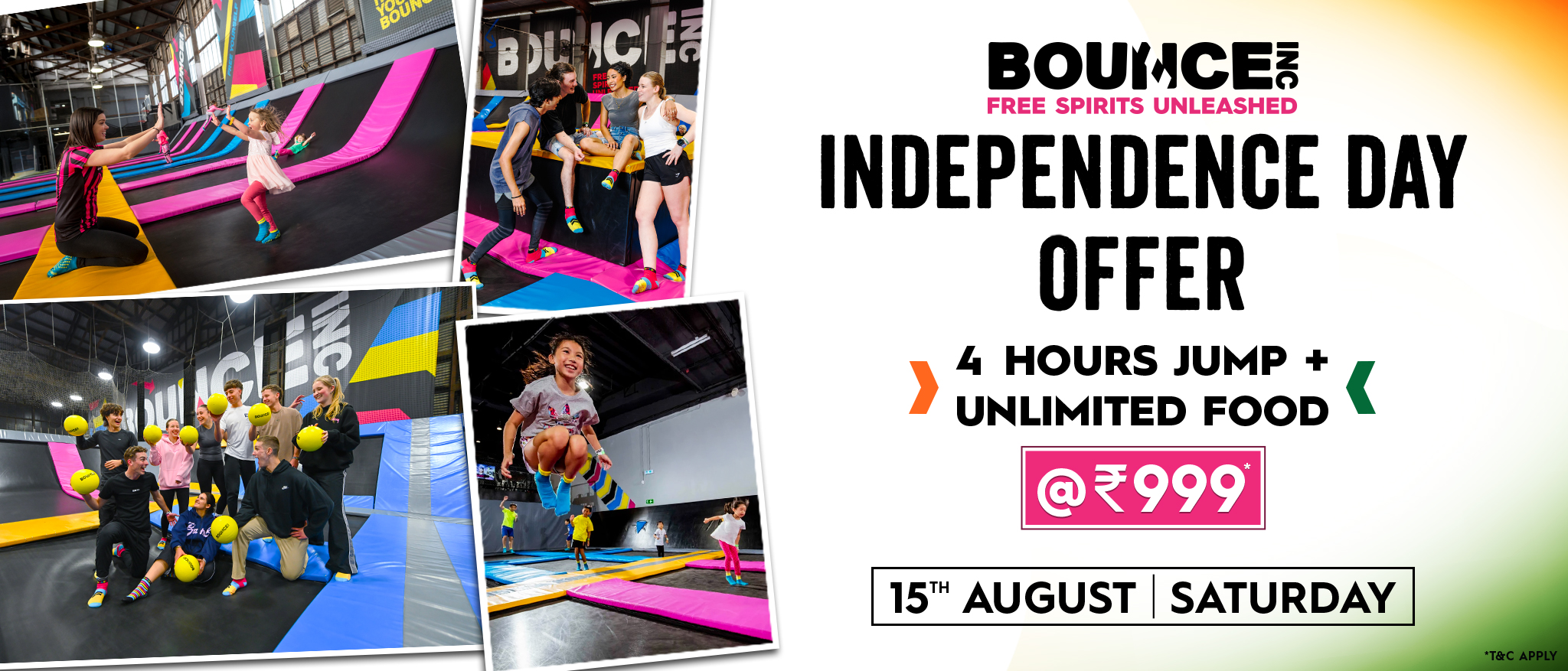 Bounce Independence Day offer