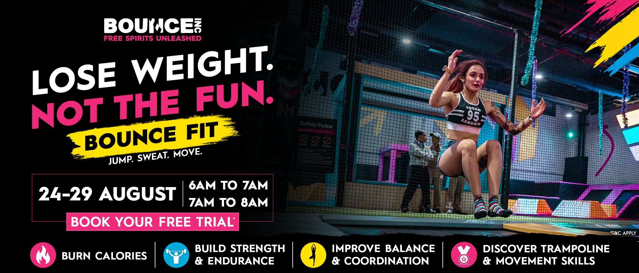 BOUNCE FIT | Fitness Program at BOUNCE Mumbai